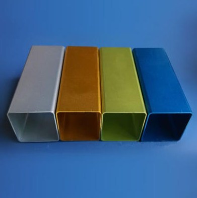 Perfiles de tubo de aluminio