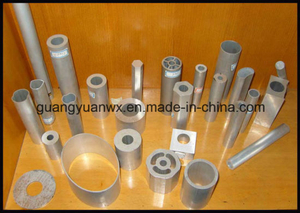Tubo de tubería de aluminio resistente a la corrosión de alta pureza (6063 T5)