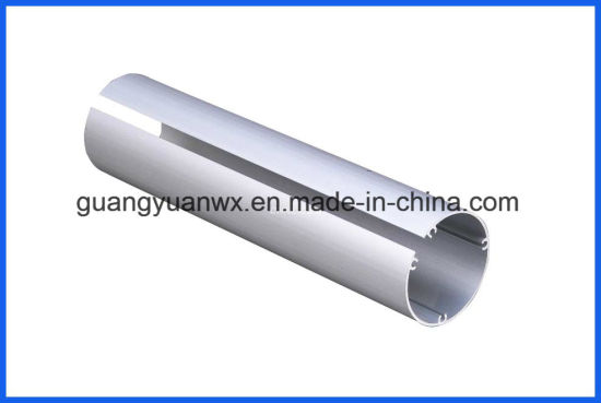 Tubo de perfil de extrusión de aluminio 6005 T5 para racks solares