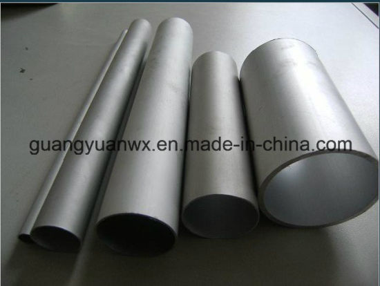 Tubo de aluminio 6063 T5 para pata de silla / evaporador