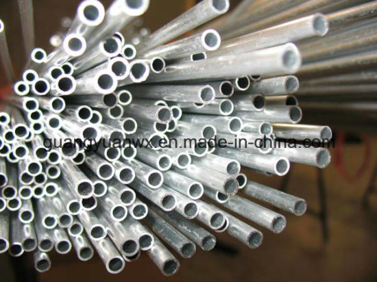 6063 T5 Mill Finish aluminio tubo redondo para la industria