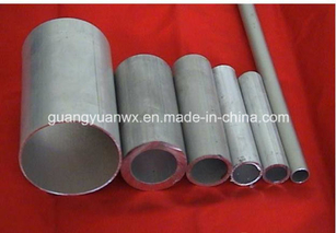 Tubos / tubos de aluminio extruido anodizado acabado molino