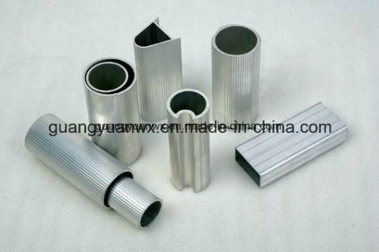 6063 T5 tubos / tuberías de aluminio extruido anodizado