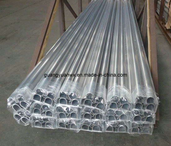 Tubo de aluminio pulido de alta calidad 6060 para equipos