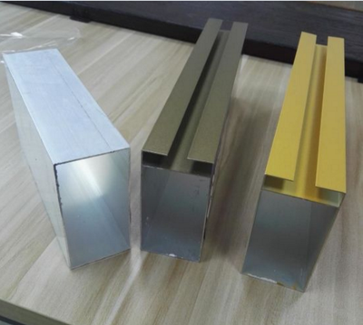 Perfiles modulares cuadrados de aluminio métrico