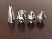 Piezas de mecanizado de aluminio con soldadura fuerte curvada de esquina radial