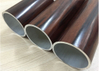 Tubo de aluminio de transferencia de grano de madera ovalada