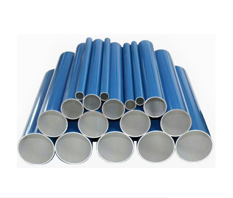Tubo de aire comprimido de aluminio extruido grande y flexible