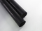 Tubo de aluminio de perforación negro, curvas de mandril.