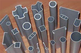 Perfiles de tubo de aluminio estampados sin costura de gran diámetro