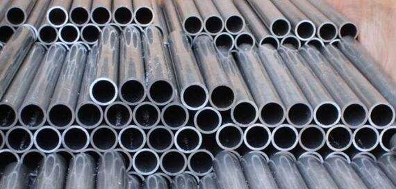 Tubo de aluminio estirado en frío acanalado oblongo