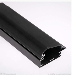 tubo de aluminio en forma de D personalizado