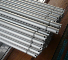 tubo de gas de aluminio dibujado a medida