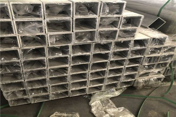 Tubo de aluminio estirado en frío rectangular doblado con mandril 