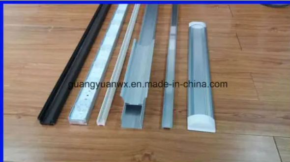 Tubo de extrusi&oacute;n de aluminio anodizado 6063 T5 para iluminaci&oacute;n LED
