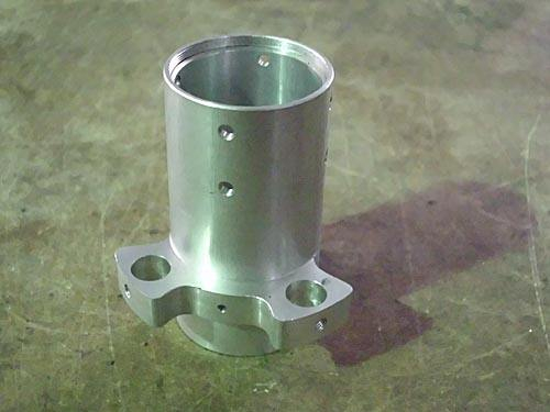 Piezas de mecanizado de aluminio de uso general de precisión con calor