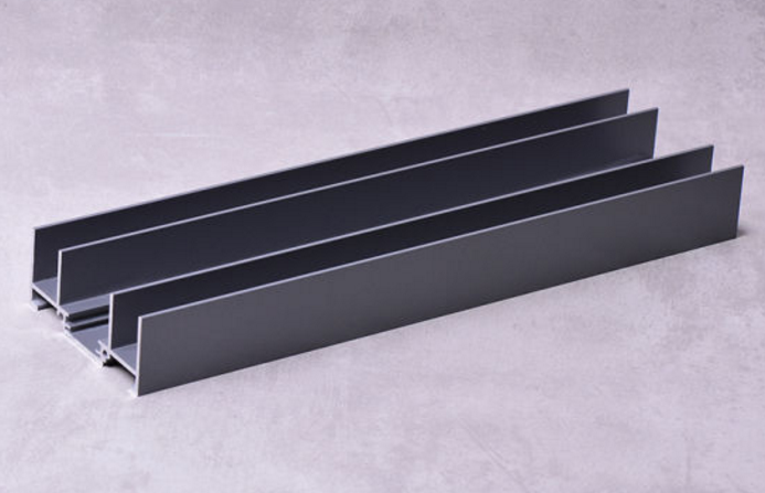 Perfiles de tubo de aluminio metálico estándar